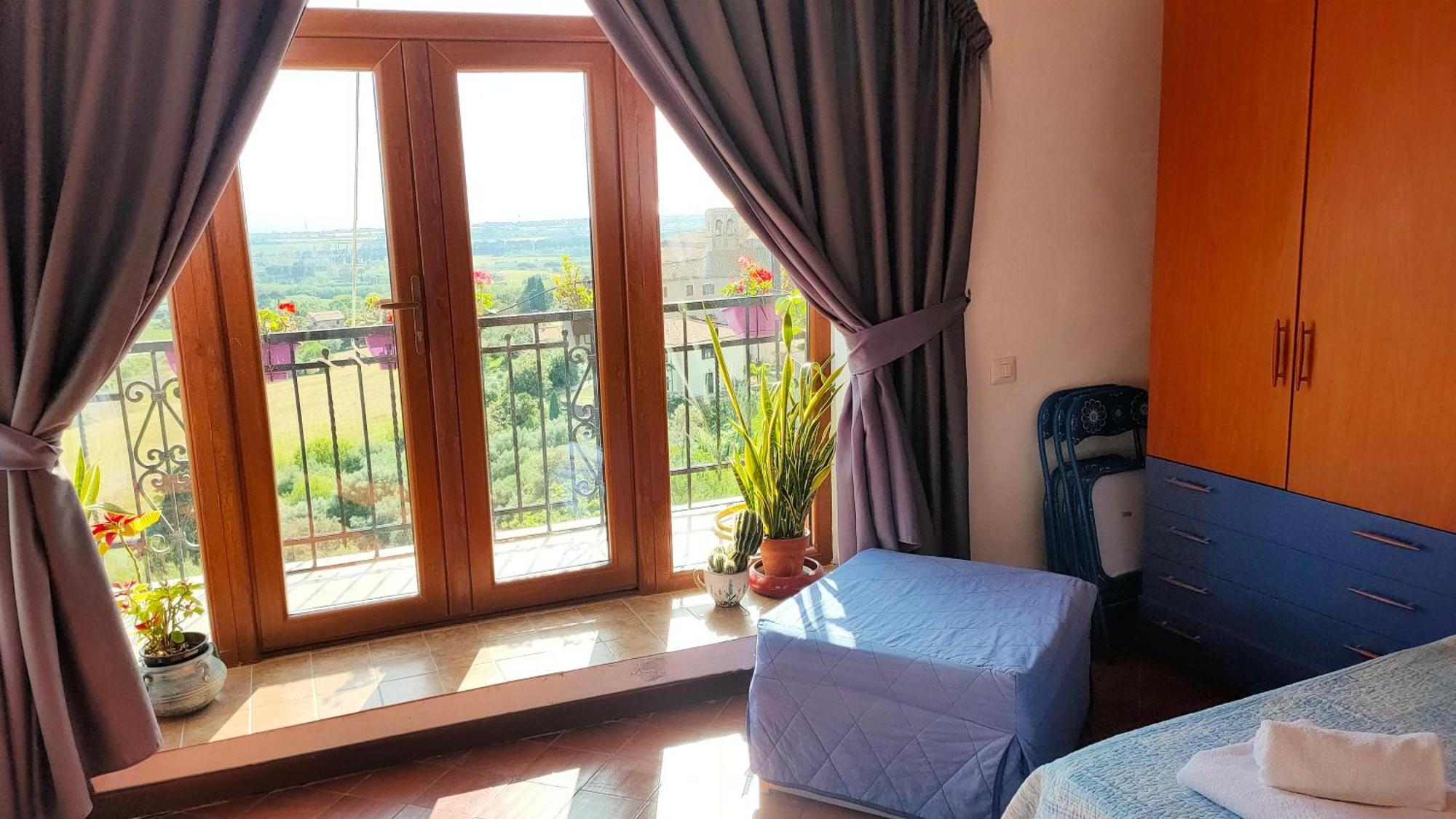 Bed and Breakfast Al Castello Тарквиния Экстерьер фото